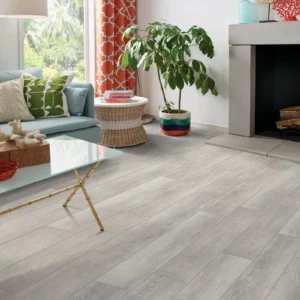 Luxury vinyl flooring in a living room | Petersen's Carpet & Flooring