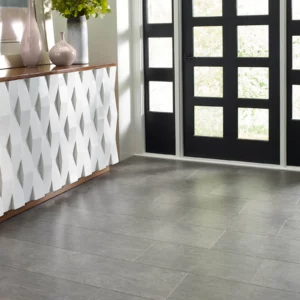 Tile flooring in entry way | Petersen's Carpet & Flooring