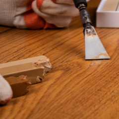 Hardwood repair | Petersen's Carpet & Flooring